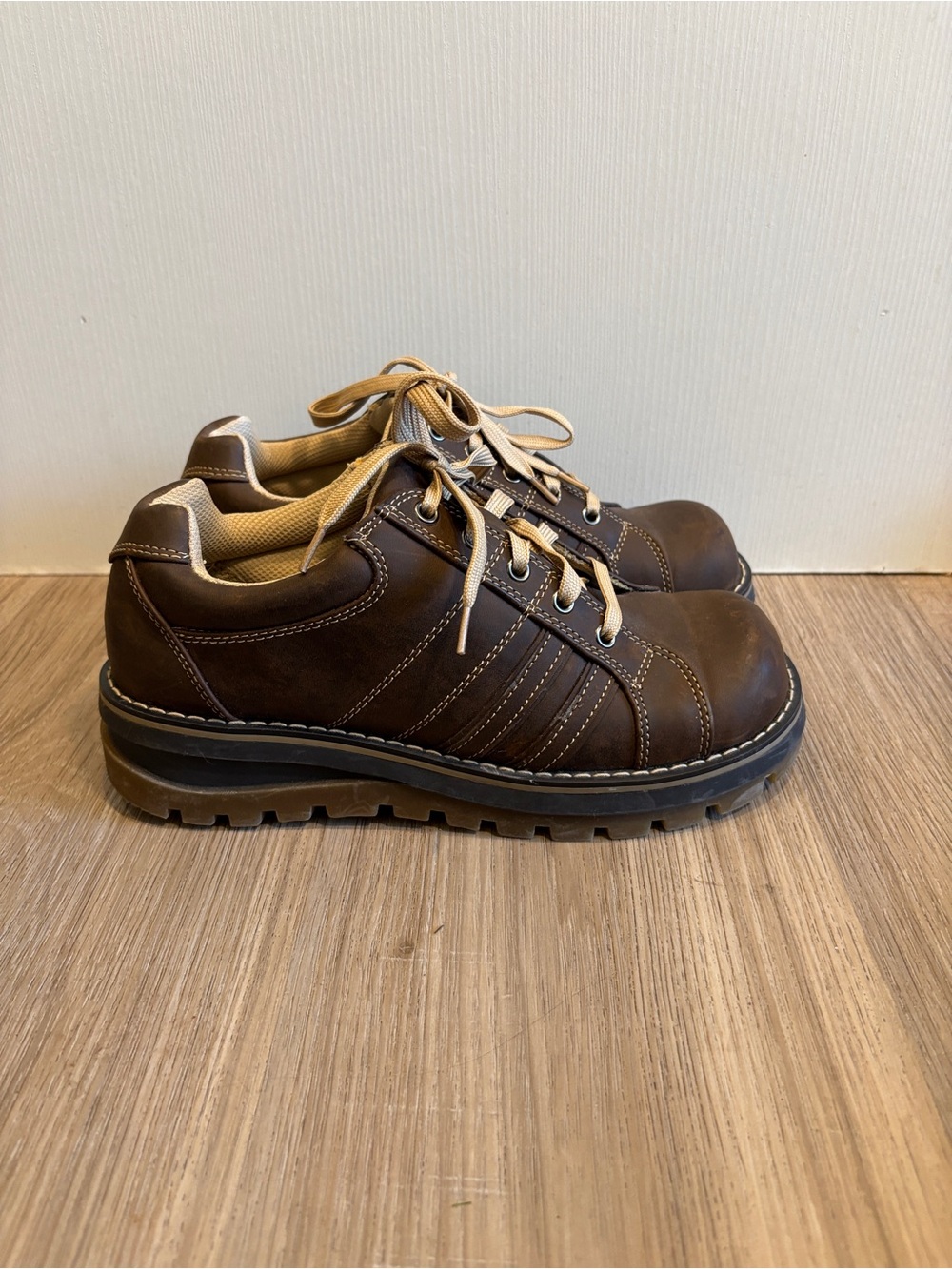 Lower East Side Y2K Shoes Women's Brown Chunky Oxford Size 7 Leather